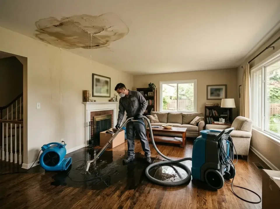 attic-pipe-burst-ceiling-drip-008 — frequently asked questions, Water Damage Restoration & Carpet Care in Bayonet Point, FL
